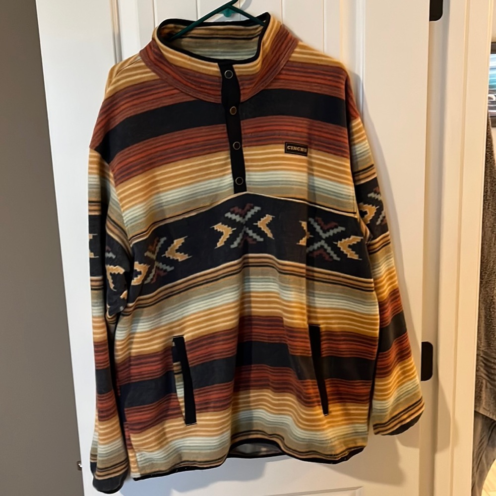 Cinch Mens fleece pullover